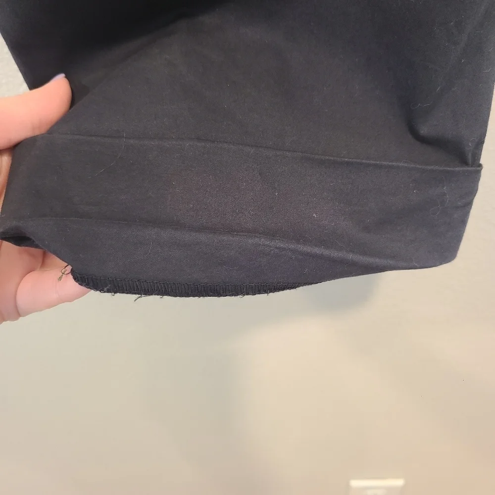 Todd Snyder Madison Black Brushed Cotton Trouser Pants